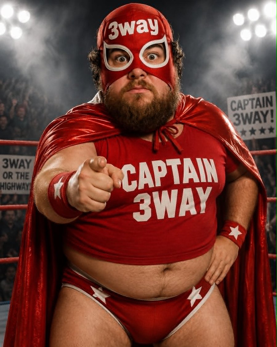 DanBob, competing as Captain 3Way