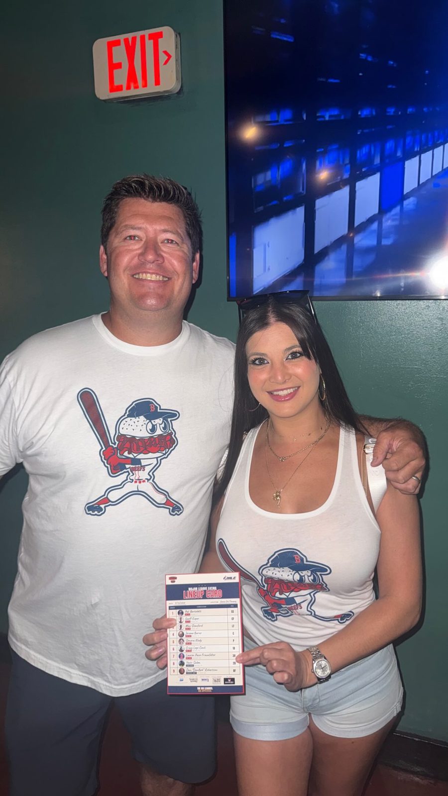 Boston Ring Girls at the Three Way Slider Championship